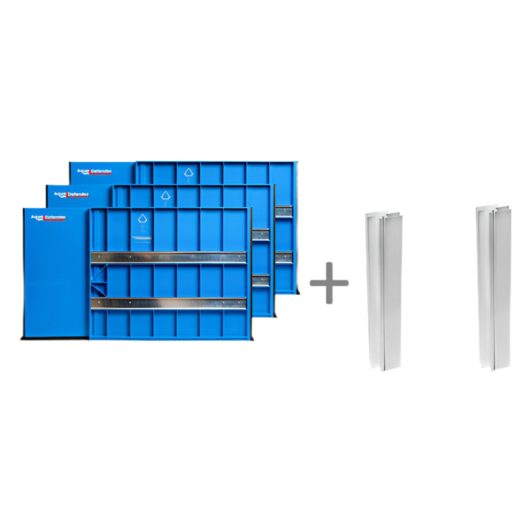 AquaDefender – Barriera Antiallagamento 223–318 cm (Offerta combinata)